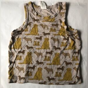 Kate quinn baby tank top 12-18M dog print